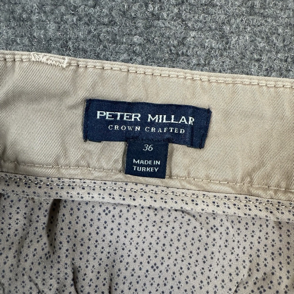 Peter Millar Pants Mens 36x36 Crown Crafted Concorde Garment Dyed Stretch New - Picture 8 of 14